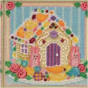 Springtime Sweetness Cross Stitch Kit with Beads and Buttons - Create Your Own S