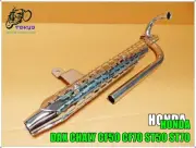 Fit Honda Dax CF50 CF70 ST50 ST70 Swept Up Exhaust Muffler **TO336**