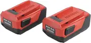 B22 22V 5Ah High Capacity Lithium Ion Batteries, Compatible with Hilti 18V 21.6V 22V Cordless Power Tool Batteries