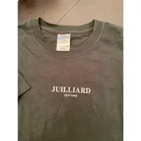 在飛比找蝦皮購物優惠-JUILLIARD NEW YORK 墨綠色T恤