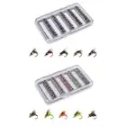50Pcs Fly Flies Dry Baits Fly Lures Flies Bass Trout Salmon Fishing Lures Kits