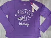 NWT Justice Girls Varsity Cheer Purple Top Size 7 8 (13)