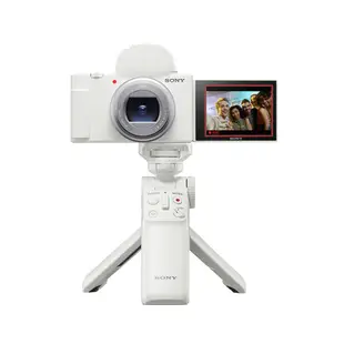 SONY 索尼 Digital Camera ZV-1 II 手持握把組合 數位相機 公司貨/ 白色