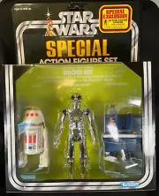 RARE Gentle Giant Jumbo 12" Kenner Star Wars Droid SPECIAL ACTION FIGURE SET MIB