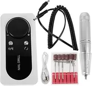 HONITANO Nail Polisher Nail Drill Nail Salon Drill Rechargeable Nail File Electric Manicure Machine Nail Polish Machine Nails Drill Machine Home Nail Equipment Lithium Batteries White