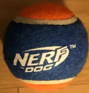 Nerf Dog Tennis Ball Orange-Blue New Without Box