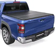 KUIPERAUTO Fiberglass Tri Hard Compatible for 2005-2024 Nissan Frontier Tonneau Cover Truck Bed Cover | 6 FT Fleetside Bed On Top 72 inch