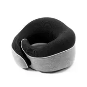 Travel Neck Pillow Chin Support Pillow Adjustable 100% Pure Memory Foam Pillow Grey
