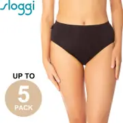 Sloggi Originals Hikini Briefs Womens Ladies Underwear Undies Panties Bulk Black