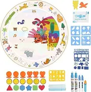 Water Drawing Mat - Aqua Mat | Doodle Pad | Kids Painting Mat | Funny Color Doodle Toy | Lightweight Portable Creative Water Coloring Mats for Kid Boy Girls Adults