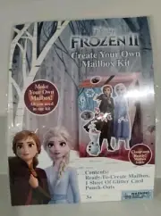 Disney FROZEN II Create Your Own Mailbox Kit For Valentines Day Party Cards