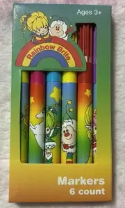 Rare Rainbow Brite 2010 Markers Tickled Pink Canary Patty O’Green Twink Starlite