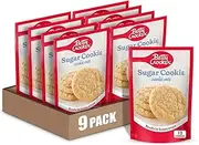 Betty Crocker Baking Mix, Sugar Cookie Mix, 6.25 Oz Pouch (Pack of 9)