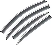 FUWKAIZS Window Visor Rain Guard Compatible for MG4 EV 2022 Mg 4 Mats EH32 2023 2024 Car Deflectors Windshield Rain Eyebrow Awning Trim Accessories