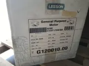 Leeson G120010.00 Motor 1Hp 1740Rpm 143T Dp 3Ph 60Hz Replaced By 121003.00