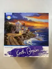 Serendipity Keith Brown 1500 Piece Puzzle "Sentinel of Light" NEW