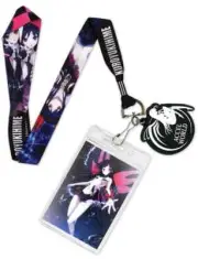 Accel World: Kuroyukihime Lanyard ID Holder with Charm #37539 * NEW SEALED *