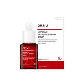 DR.WU│新到貨 杏仁酸亮白煥膚精華18% 30ml / 杏仁酸溫和煥膚精華6% 15ml 原廠公司貨