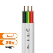 Electra-Cables Electra-Cables | Cable Flat 1.0mm Twin & Earth Pvc | 1-113-2ERB