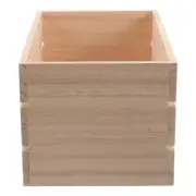 Wooden Storage Box Desk Dried Flower Display Case Decorative Boxes
