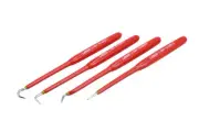 Laser Tools Slim Insulated Hook Pick Set 4pc EVA Foam Tray 1000v AC 8941