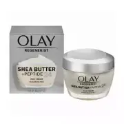 Olay Regenerist Shea Butter + Peptide 24 Rich Cream Fragrance Free