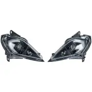 1Pair LED Headlights Accessories For YAMAHA RAPTOR 700 YFZ Wolverine 2006-2024