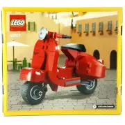 LEGO® Creator™ Red VESPA Italian Bike Scooter 118 Piece 40517