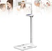 Medical Office Scale, Smart Physician Medical Scale with LCD Display Professional Multifunctional Physician Digital Scale,Body Fat Measurement, Weight, Height, BMI