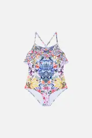 KIDS NECK FRILL ONE PIECE 12-14 DUTCH IS LIFE