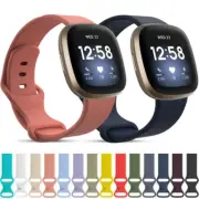 Waterproof Strap Colorful Wristband Watch For Fitbit Versa3/ Sense Classic Band