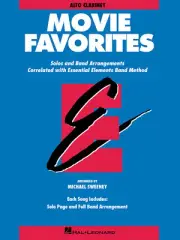 Movie Favorites Eb Alto Clarinet Essential Elements Band Method Music Book
