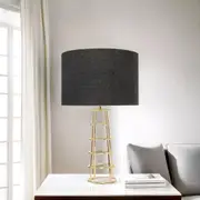 Wired Table Lamp in Brass or Copper