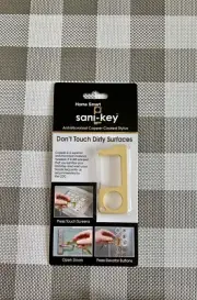 Home Smart Sani-key Anti-Microbial Copper Coated Stylus