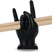 sjljzxd Drumstick Display Show Stand Creative Gift, New Drum Rack Storage Display Gesture Table Drummer Display Rack Drum, Drum Sticks Holder Drumstick Display Case Personalized (black)