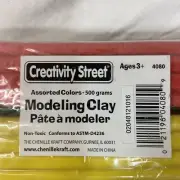 Creativity Street Modeling Clay, 1 Unopened Package - Assorted Colors 500 Grams