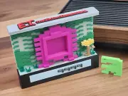 Atari 2600 Diorama - E.T. The Extraterrestrial - Art / Shelf Decor