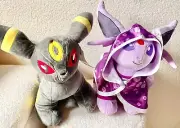 Build A Bear Pokémon Espeon And Umbreon Plush Bundle