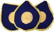 CHOMP! Microfiber Mop Refill Pack: 5 Minute CleanWalls 3-pak Yellow Reusable Washable Wall Washer, Ceiling Cleaner and Baseboard Duster - Dry Dust/Wet Wash Pads