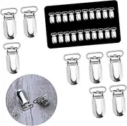 [HONMEET] 25pcs Suspenders Clips for Men and Women and Practical for Craft Projects and Everyday Use Protects Insert
