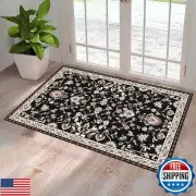 Washable Entryway Rug 3x5 | Non Slip Rug Runners for Hallways, Entryways, Kit