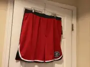 NWT Mens And1 Red Basketball 10” Inseam Gym Shorts Size 3XL