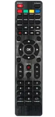 Remote Control For Viano LTV32HD LTV47FHD LEDTV42FHD Smart LCD LED HDTV TV