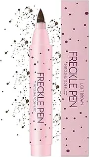Freckle Pen Makeup - Semi-Permanent Freckle Marker | Long-Lasting Dotting Pen | Natural Lifelike Fake Freckles Magic Fleck Color Pen | Portable Makeup Tool For Beginners Professionals Women Men