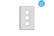 HPM Excel 3 Gang Grid & Plate | XL770/3GPLWE