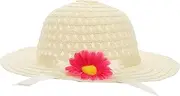 [Healeved] Sunshade Sun Hats with Brim for Sunflower Beach Sun Visor Beige Paper
