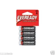 Eveready Super Heavy Duty Batteries, AA, 4-Count, Energizer