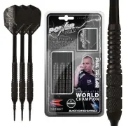 Phil Taylor Power Storm 18G Brass Soft Tip Darts Set, Black