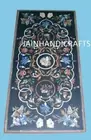 4'x2' black Marble Dining Coffee Center Table Top inlay Mosaic decor home k1