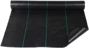 1.2 * 50M Weedmat Weed Control Mat Matting Woven Fabric Plant PE - Chemical-F...